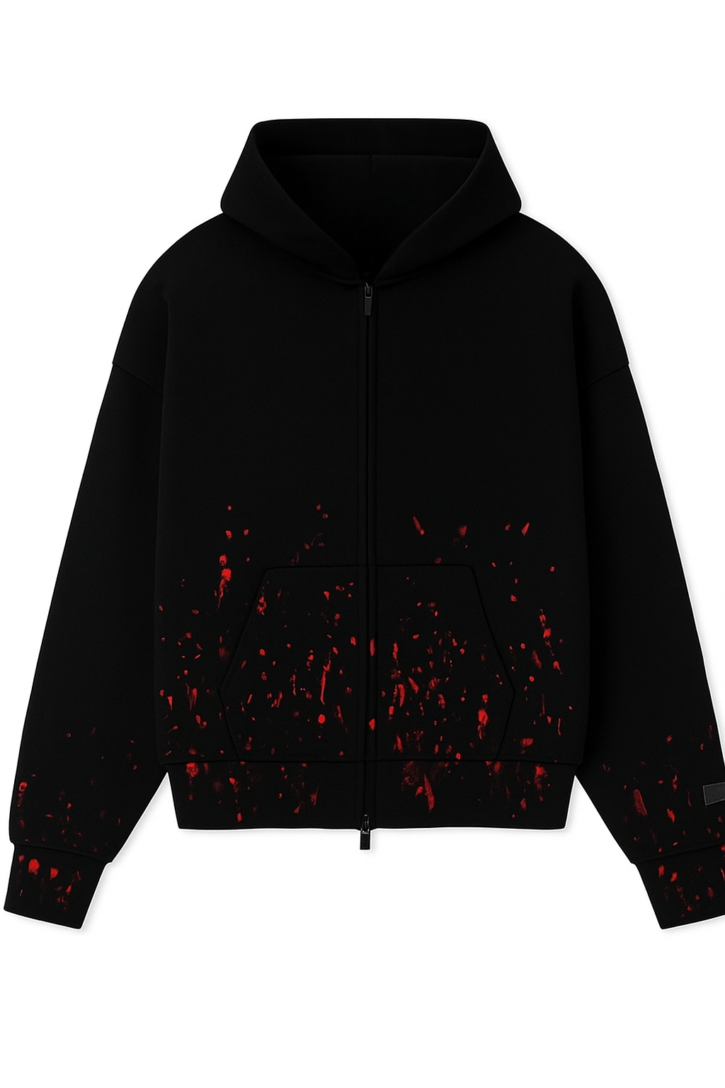 SR Blood Splatter Zip Hoodie
