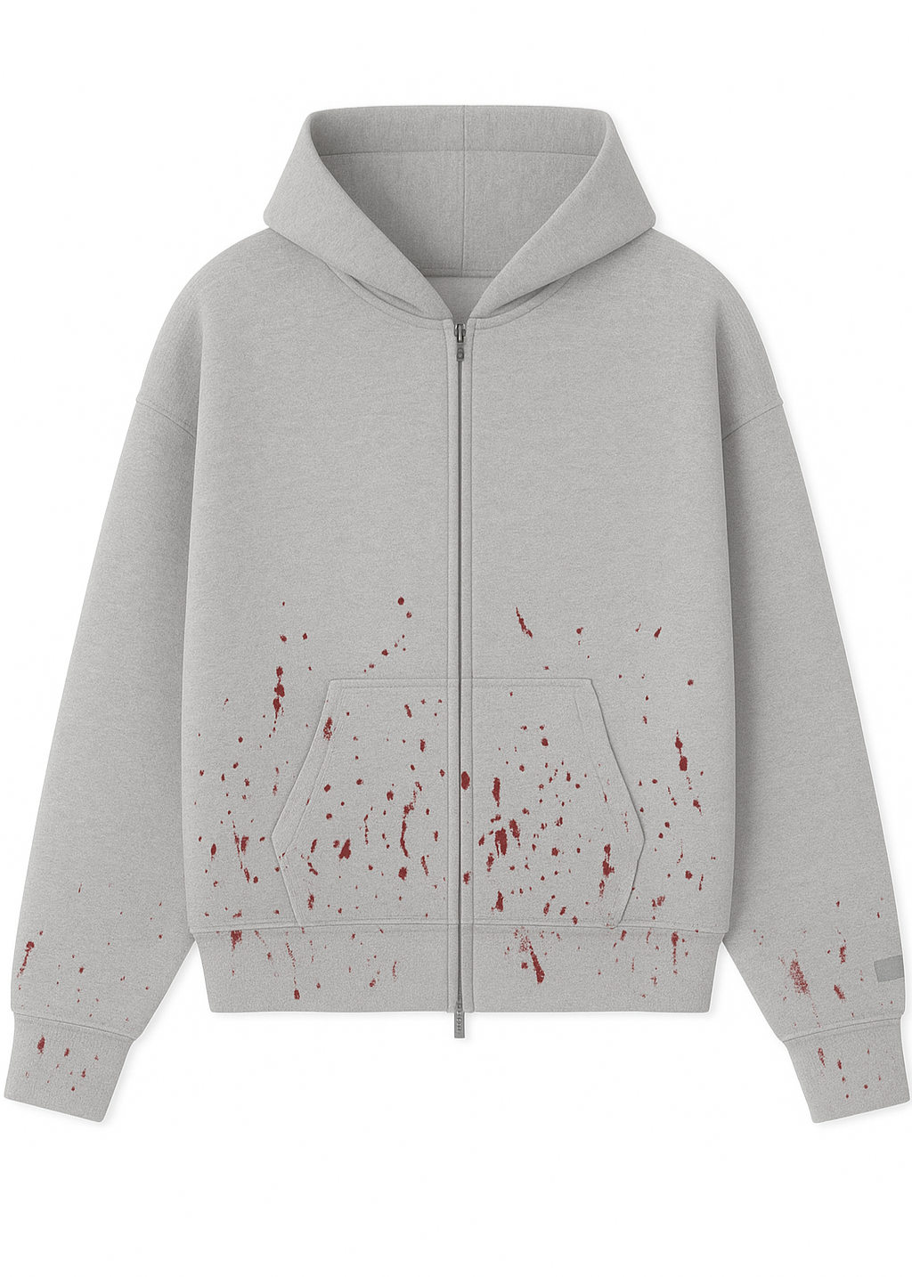 SR Blood Splatter Zip Hoodie