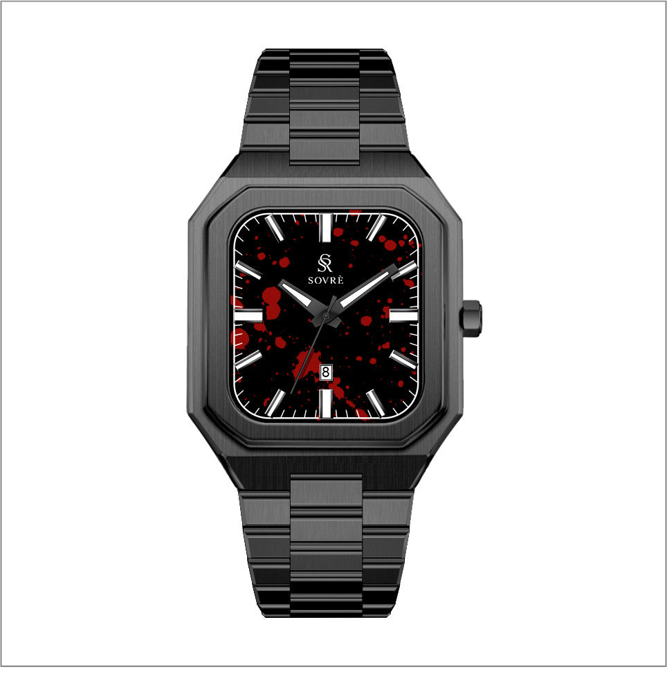 Blood splatter "AVIOR"