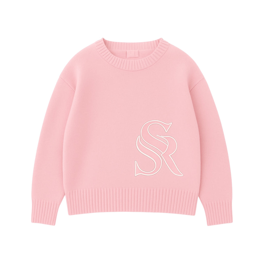 SR Initial Knitted Sweater