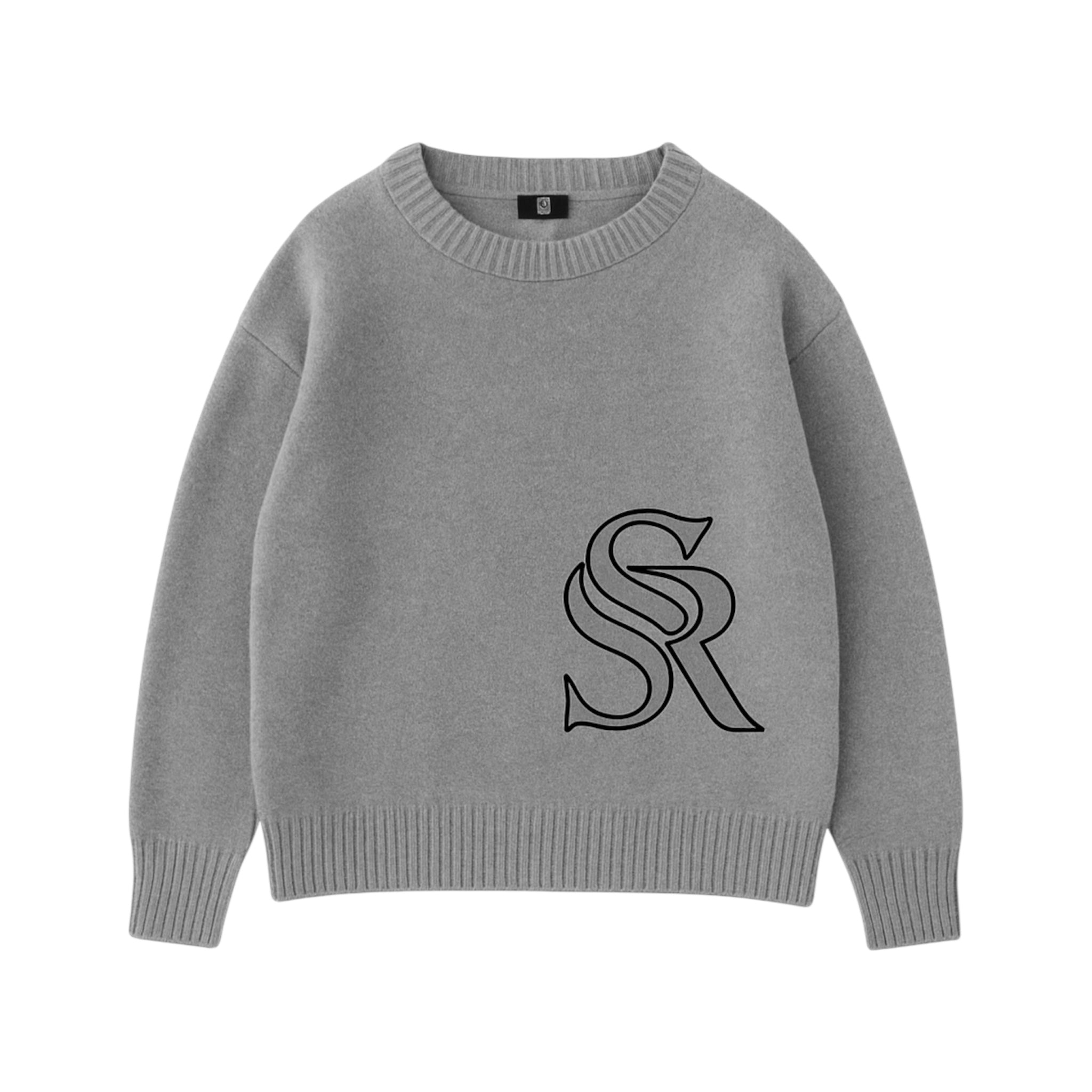 SR Initial Knitted Sweater