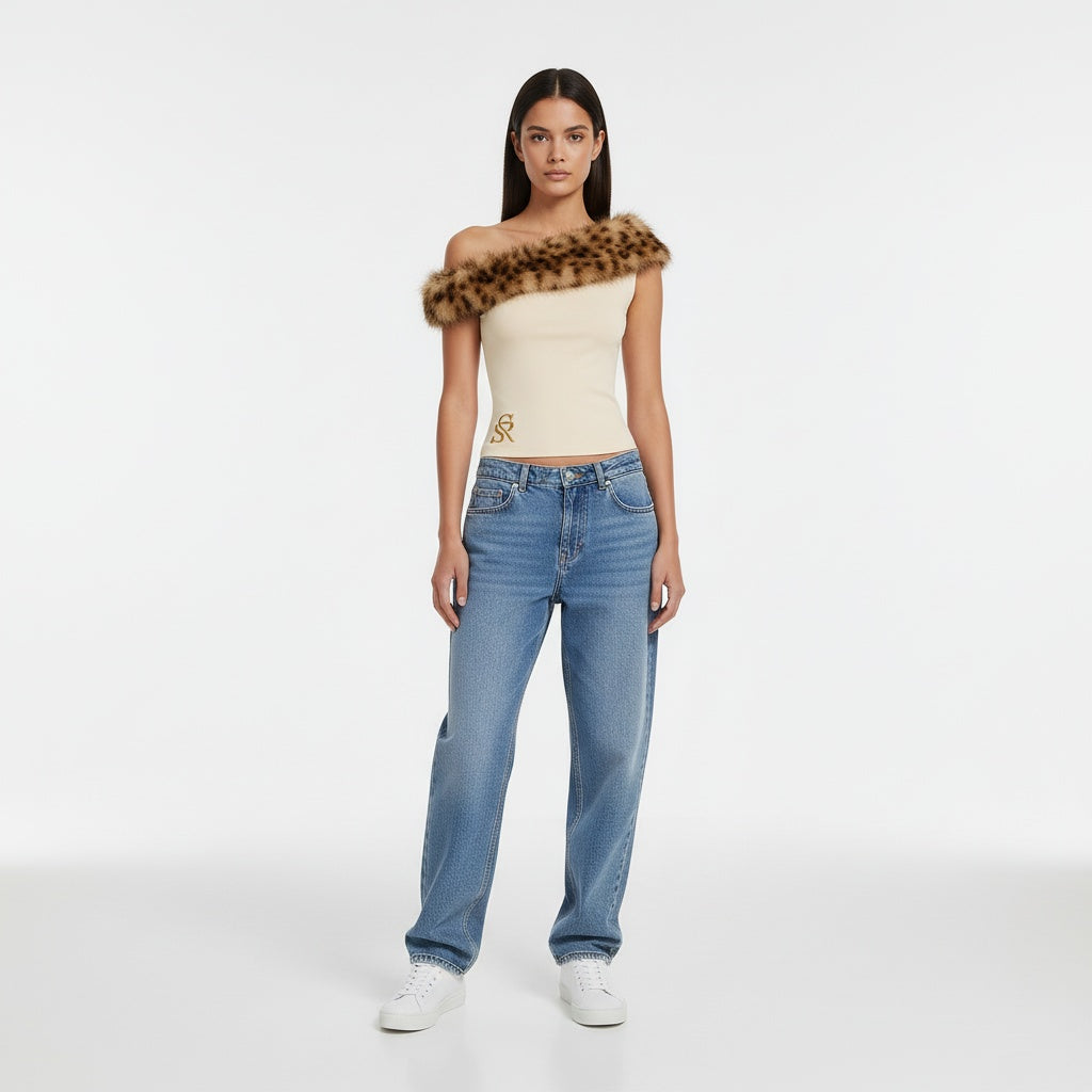 Fur top V2 - White